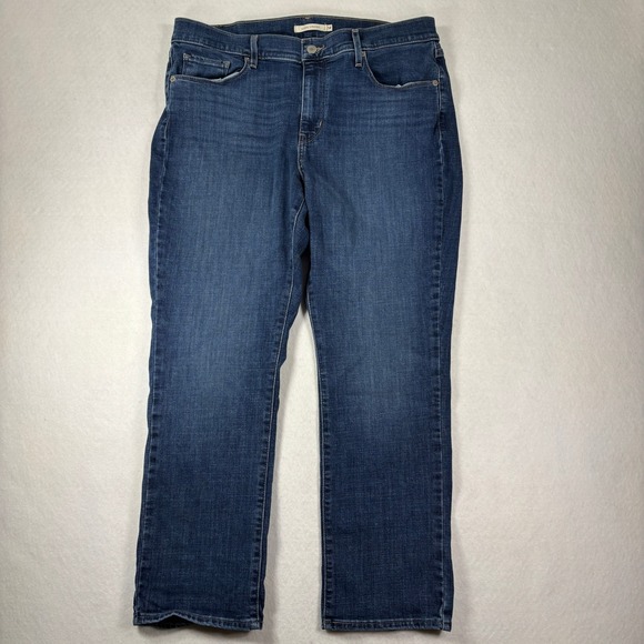 Levi's Denim - Levi's Classic Straight Jeans 14S W32 L28 Mid‎ Rise Denim